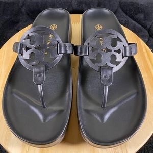 TORY BURCH MILLER CLOUD SANDALS Size 8